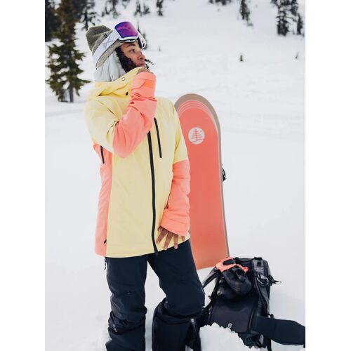 Burton - Veste [Ak] Upshift Gore-Tex 2 L Femme, Buttermilk / Reef Pink, Xs