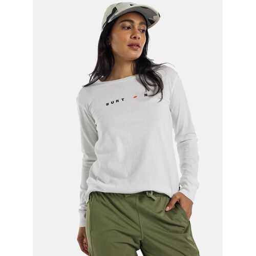 Burton - T-Shirt À Manches Longues Storyboard 24 Pour Femme, Stout White, S