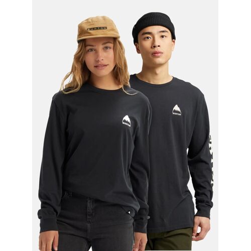 Burton - T-Shirt À Manches Longues Elite, True Black, Xxs