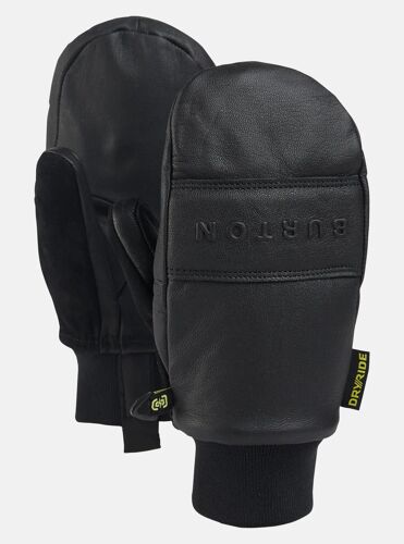 Burton - Moufles En Cuir Treeline Enfant, True Black, L