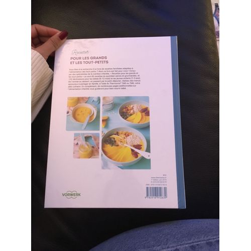 "Recettes Pour Les Grands Et Les Tout Petits" Livre Thermomix