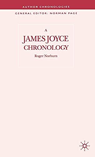 A James Joyce Chronology
