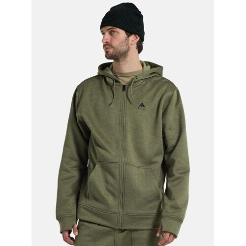 Burton ¿ Sweat À Capuche Zippé Oak Homme, Forest Moss Heather, S