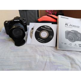 Pentax K200D reflex 10.2 mpix + objectif SMC Pentax DA 1:3.5-5.6 18-55mm al