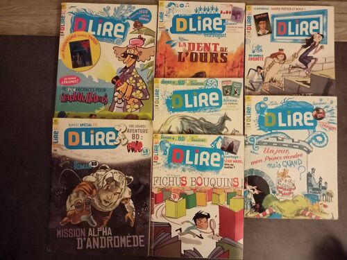 Lot De 7 Magazines Dlire , Numéros : 88 - 89 - 90 - 92 - 94 - 106 - 110 