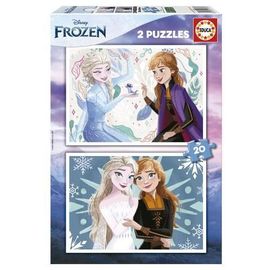 Educa Borras - 19736 - Puzzle Reine des Neiges 2 x 20 pcs