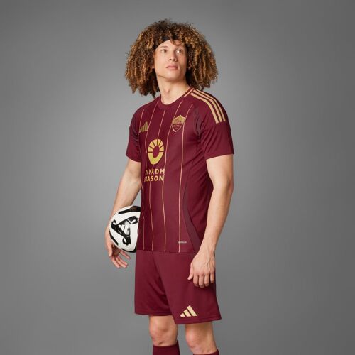 Maillot Domicile As Roma 24/25 Adidas - Team Coll Burgundy 2 - S