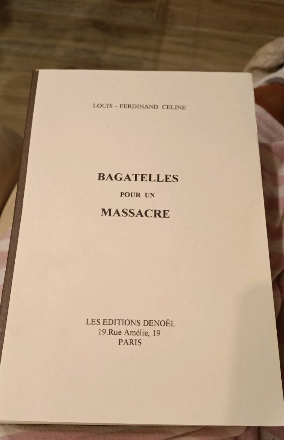 Bagatelles Pour Un Massacre Celine pas cher - Meilleures offres