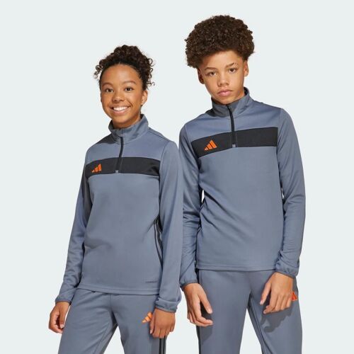 Haut D'Entraînement Tiro 25 Essentials Enfants Adidas - Team Onix / Super Orange - 5-6a