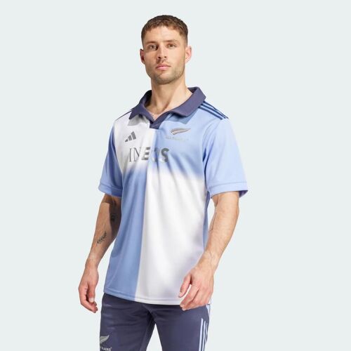 Maillot De Rugby À Manches Courtes All Blacks Adidas - Blue Spark - L