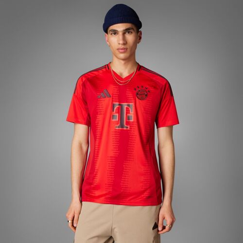 Maillot Domicile Fc Bayern 24/25 Adidas - Red - Xs