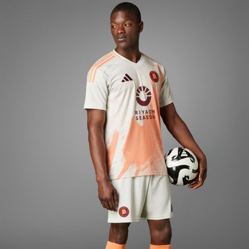 Maillot Extérieur As Roma 24/25 Adidas - Talc / Easy Orange - Xl