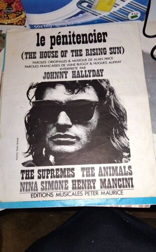 Le Pénitencier (Thé Housse Of The Rising Sun) Johnny Hallyday