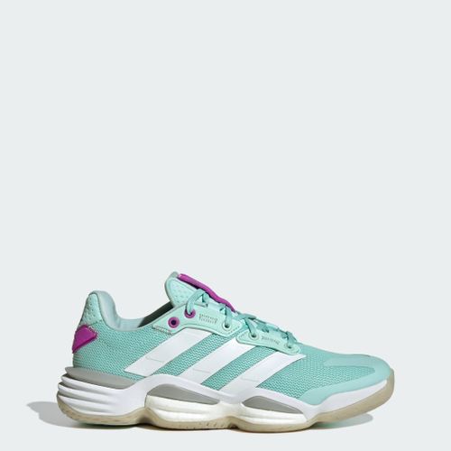 Chaussures Stabil 16 Indoor Adidas Semi Flash Aqua Cloud White Purple Burst