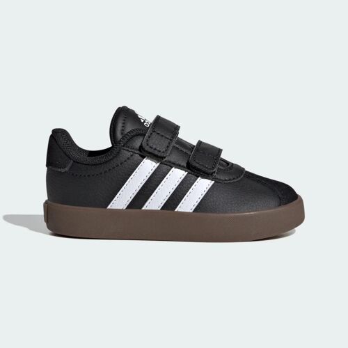 Chaussures De Skateboard Vl Court 3.0 Enfants Adidas Core Black Cloud White Core Black