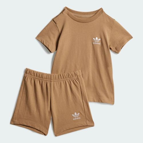 Ensemble Short Et T-Shirt Enfants Adidas - Cardboard - 2-3a