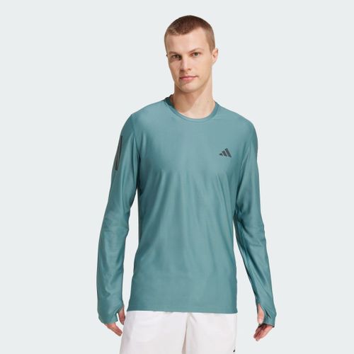 T-Shirt Manches Longues Own The Run Adidas - Preloved Teal - L