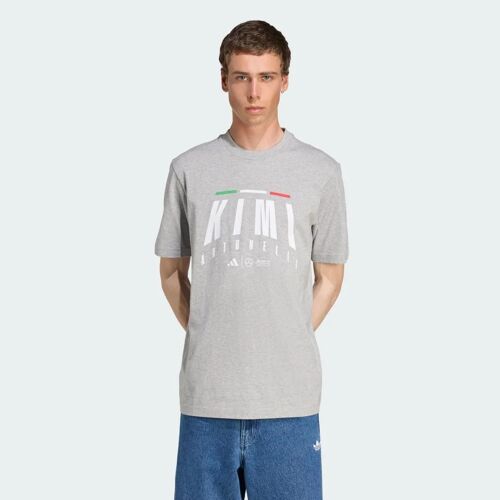 T-Shirt Kimi Antonelli Mercedes - Amg Petronas Formula One Team Adidas - Medium Grey Heather - M