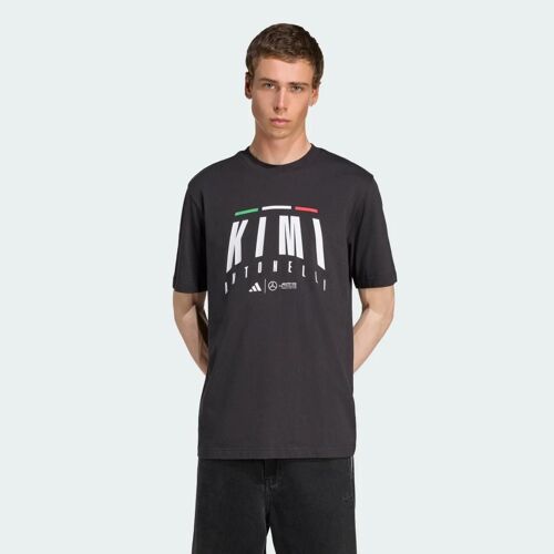 T-Shirt Kimi Antonelli Mercedes - Amg Petronas Formula One Team Adidas - Black - M