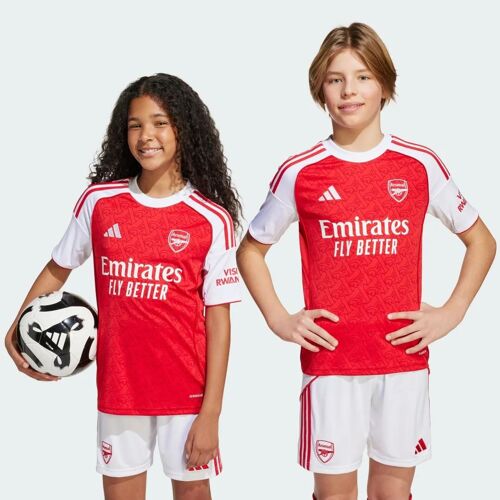 Maillot Domicile Arsenal 25/26 Enfants Adidas - Better Scarlet / White - 11-12a