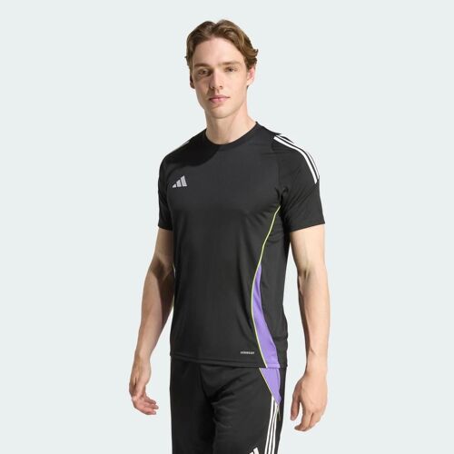 Maillot Tiro 24 Adidas - Black / Purple Rush - S