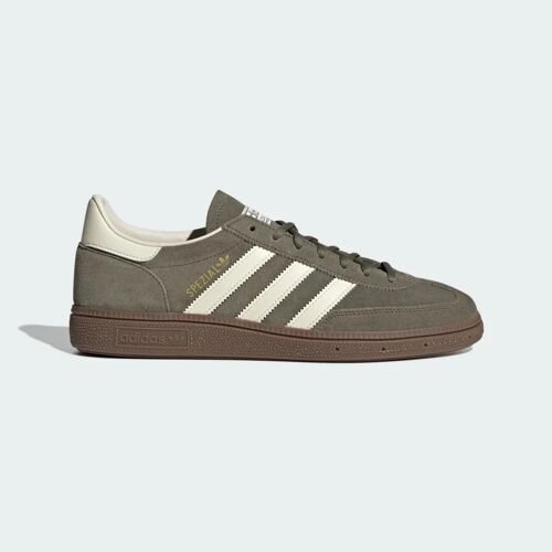 Chaussures Handball Spezial Adidas Olive Strata Cream White Gum