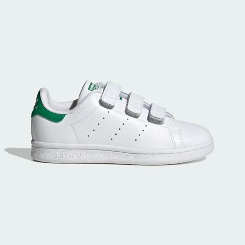 Chaussures Stan Smith Fermeture Confortable Enfants Adidas Cloud White Cloud White Green