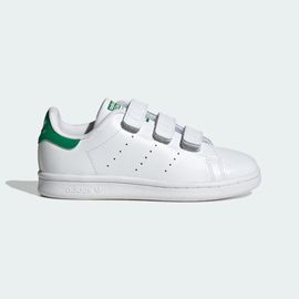 Chaussures Stan Smith Fermeture Confortable Enfants Adidas Cloud White Cloud White Green