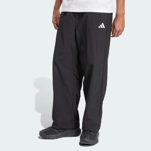 Pantalon Bas Des Jambes Droit Tissé Essential Small Logo Adidas - Black / White - Xl