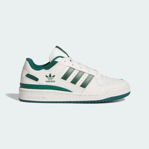 Chaussures Forum Low Cl Adidas Cloud White Collegiate Green Silver Green