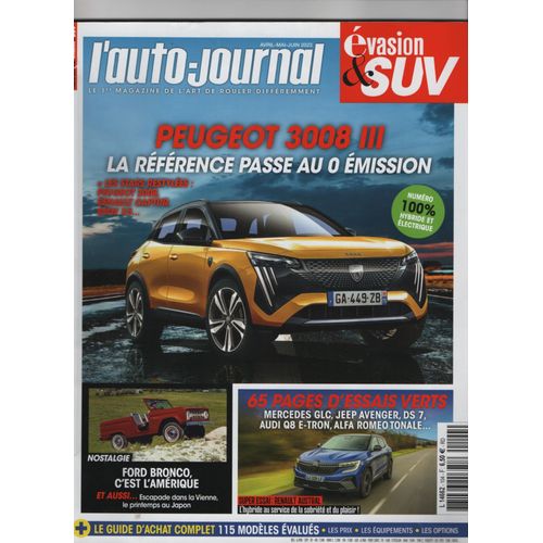 L'Auto -Journal Évasion Suv 2023 N°104