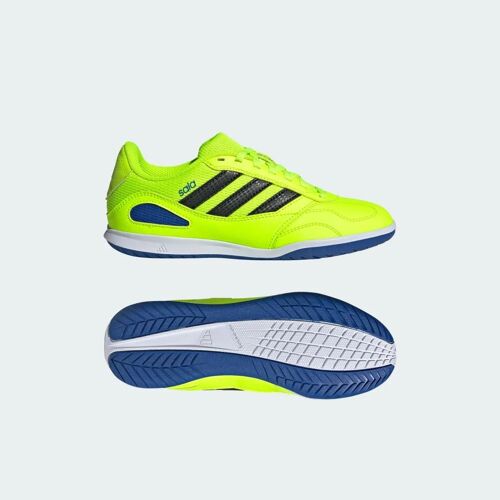 Chaussures Super Sala Competition Iii Indoor Enfants Adidas Lucid Lemon Core Black Royal Blue