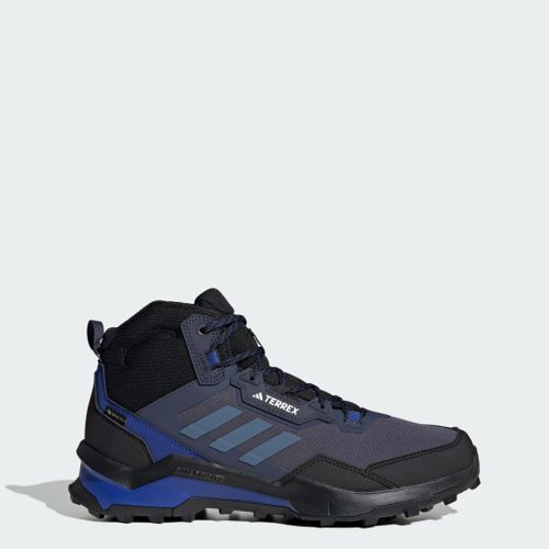 Chaussures De Randonnée Terrex Ax4 Mid Gorestex Adidas Shadow Navy Wonder Steel Semi Lucid Blue