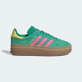 Chaussures Gazelle Bold Adidas Court Green Lucid Pink Pure Sulfur