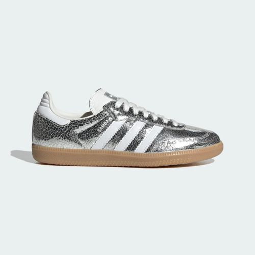 Chaussures Samba Og Adidas Silver Metallic Cloud White Core White
