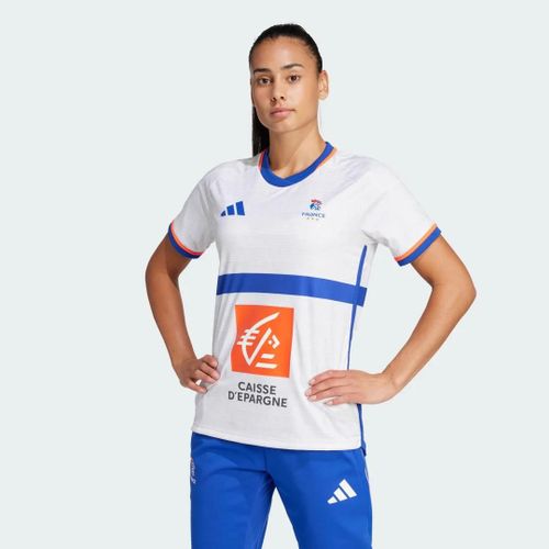 Maillot France Handball Replica Adidas - White - S