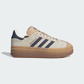 Chaussures Gazelle Bold Adidas Cream White Night Indigo Magic Beige