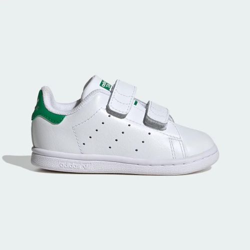 Chaussures Stan Smith Fermeture Confortable Enfants Adidas Cloud White Cloud White Green