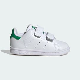 Chaussures Stan Smith Fermeture Confortable Enfants Adidas Cloud White Cloud White Green