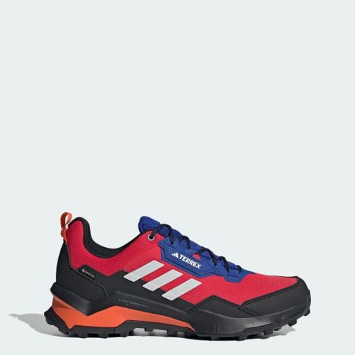 Chaussures De Randonnée Terrex Ax4 Gorestex Adidas Pure Ruby Grey One Semi Lucid Blue