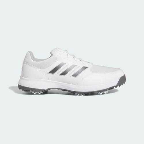 Chaussures De Golf Tech Response 3.0 Wide Adidas Cloud White Dark Silver Metallic Silver Metallic
