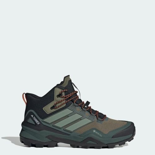 Chaussures De Randonnée Mismontante Gorestex Skychaser Terrex Adidas Olive Strata Silver Green Core Black