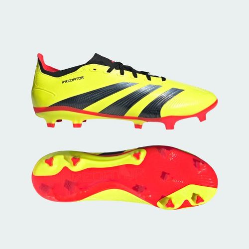 Chaussures De Football Predator League Terrain Souple Adidas Team Solar Yellow 2 Core Black Solar Red
