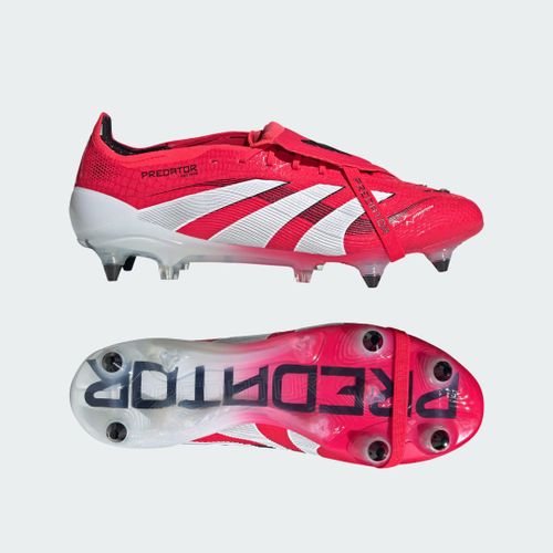 Chaussures De Football Languette Rabattue Predator Elite Terrain Gras Adidas Lucid Red Cloud White Core Black