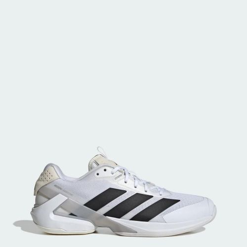 Chaussures De Tennis Adizero Ubersonic 5 Adidas Cloud White Core Black Silver Metallic