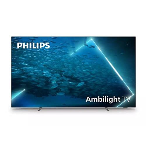 Philips 48OLED707 - 48" 7 Series TV OLED - Smart TV - Android TV - 4K UHD (2160p) 3840 x 2160 - HDR - cadre de lunette métallique