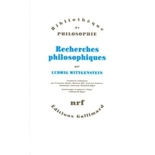 Recherches Philosophiques