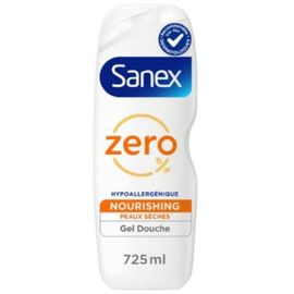 Gel Douche Peaux Sèches Nourrissant Et Hydratant Essential Ingredients Zéro 0% Sanex 725ml 