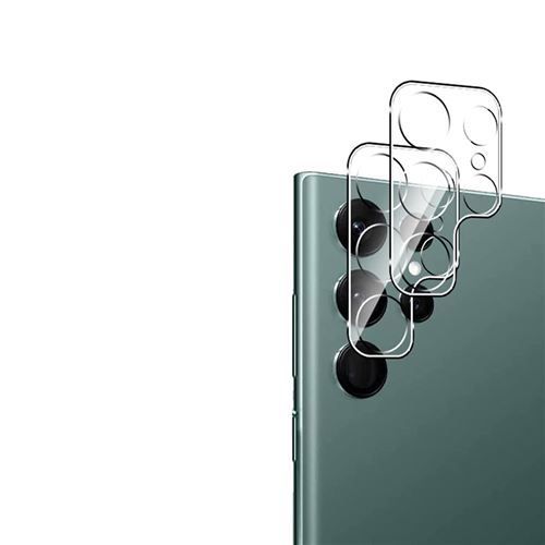Hqselection ® Lot De 2 Protection Objectif Caméra Arrière En Verre Trempé Pour Samsung Galaxy S23 Ultra, Film En Verre Trempé 9h, Ultra Hd, Anti-Rayures