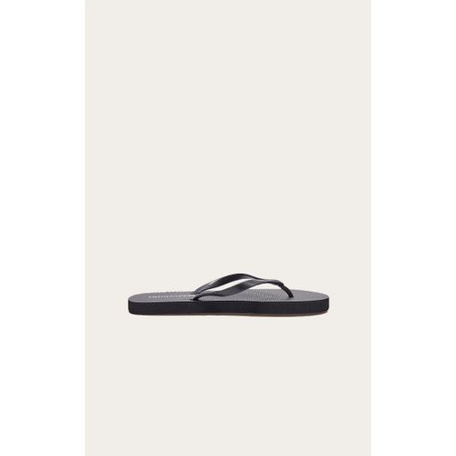 Tongs Noires Prettylittlething Noir